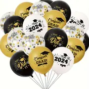 35pcs graduation party latex balloons class of part1