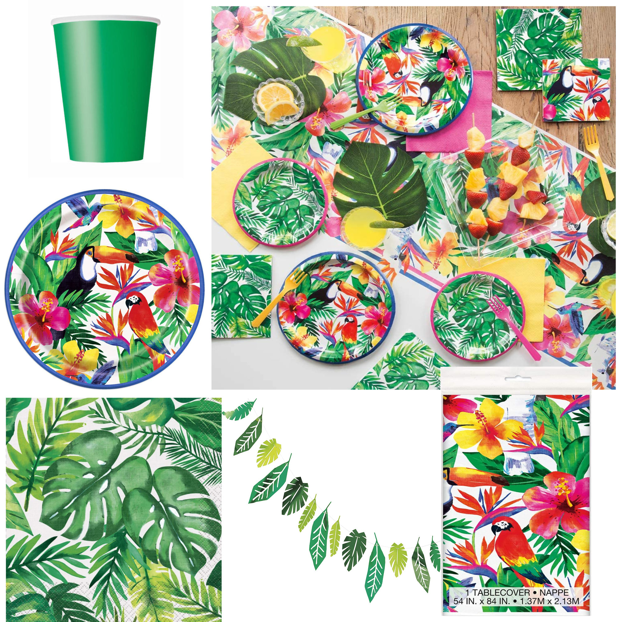 Summer Party Decorations Hawaiian Party Tropical Garden3