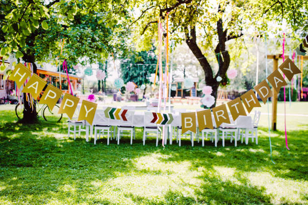 outdoor birthday party