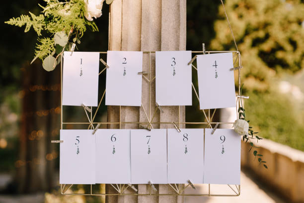 invitation card with plantable seeds