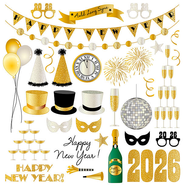 Minimalist Metallics 2026 party supplies
