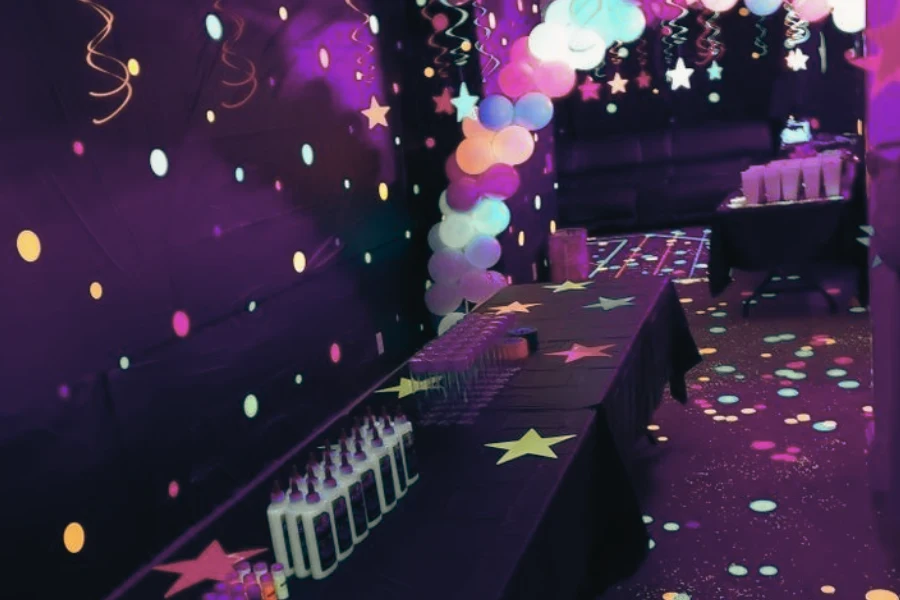 Glow in the Dark party