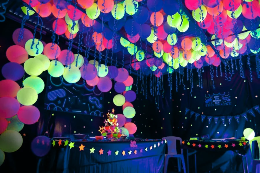 Glow in the Dark party