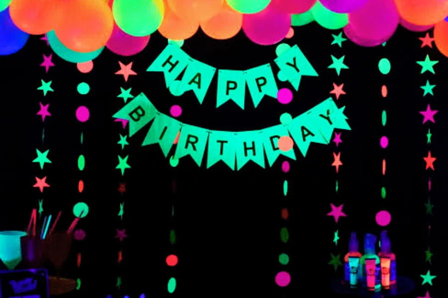 Glow in the Dark party