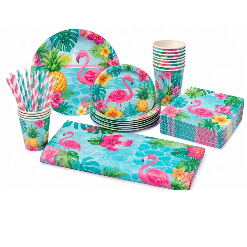 Pool Party Tableware