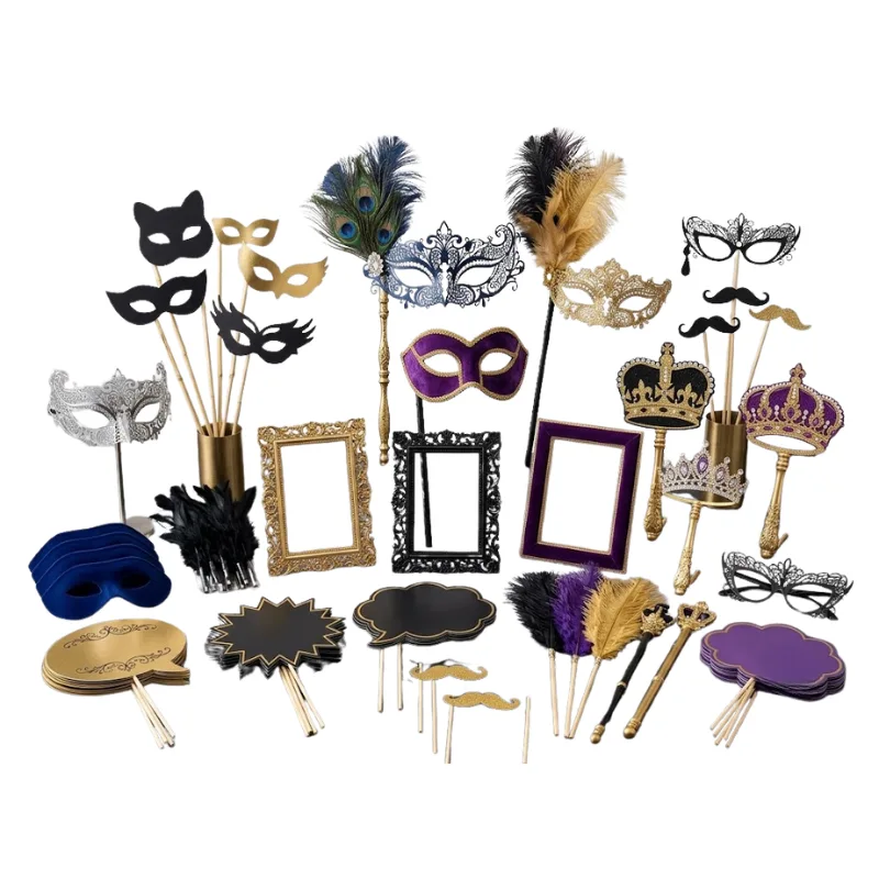 Accessoires pour photomaton « Masquerade » Accessoires pour photomaton « Masquerade »