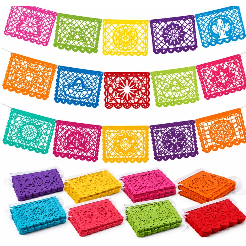 Papel Picado Fiesta Banners