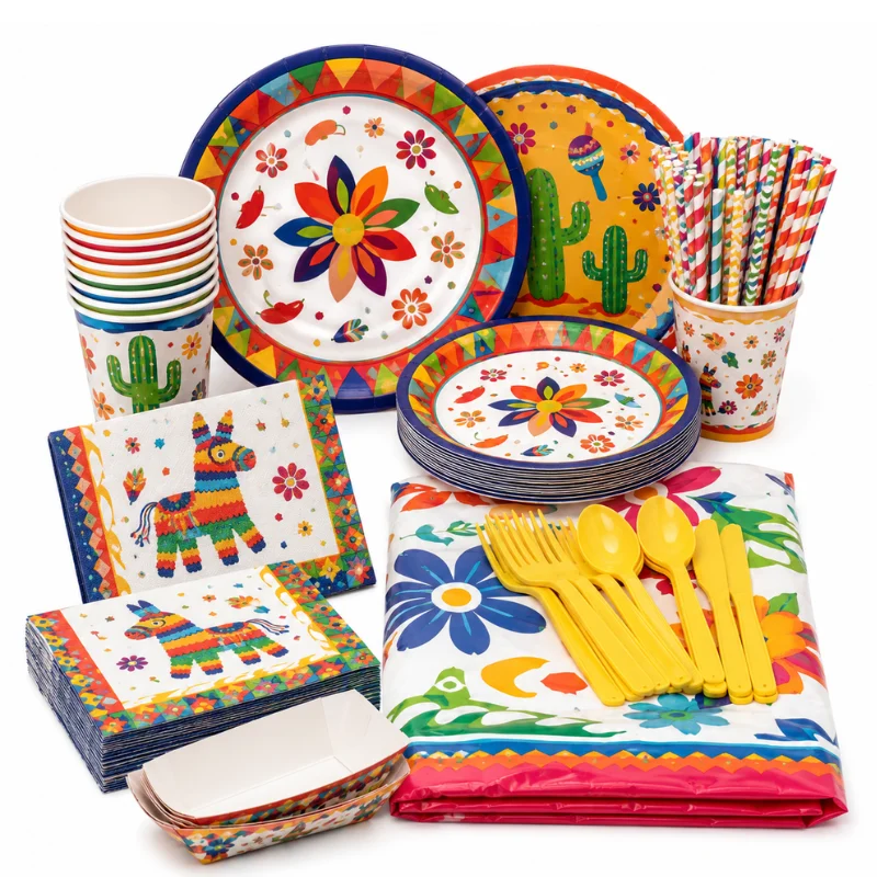 Fiesta Party Tableware Sets