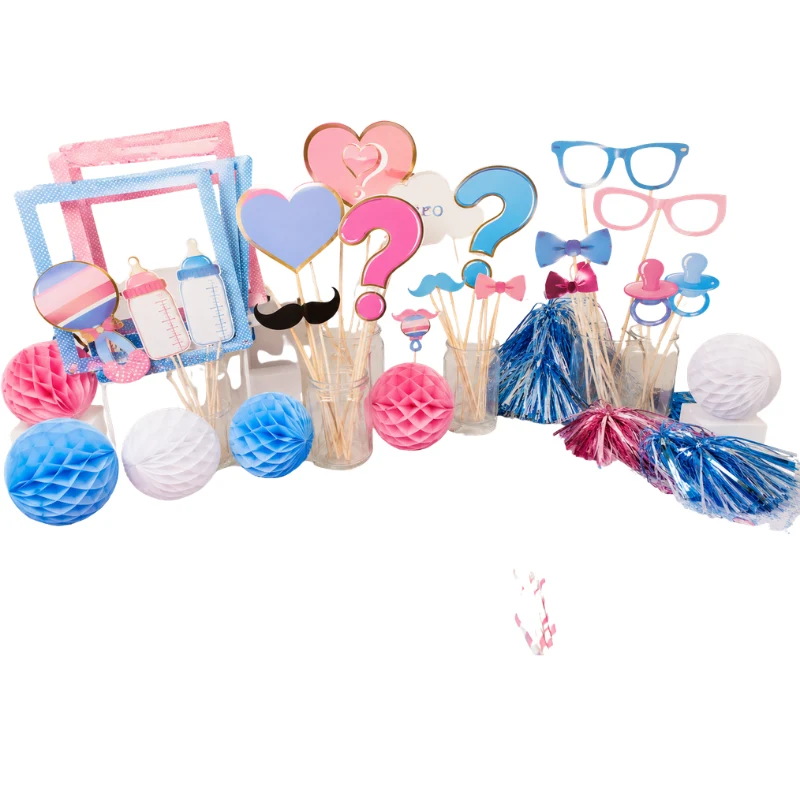Accessoires pour une fête de révélation du sexe du bébé