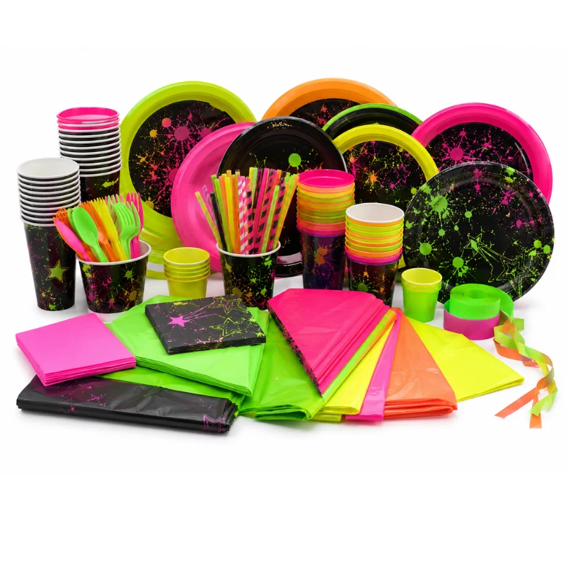Glow Party Tableware Collections