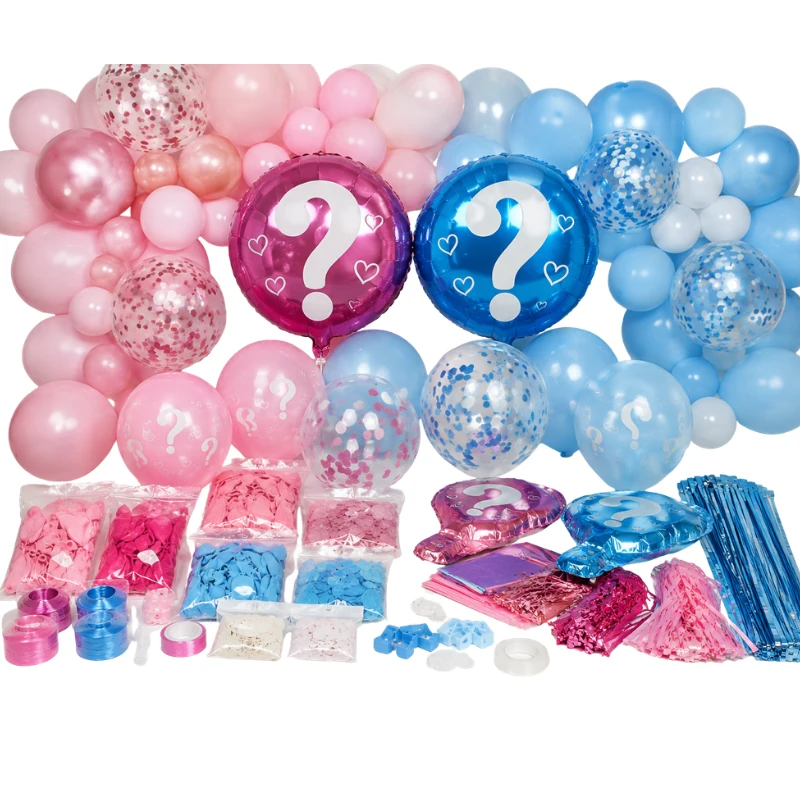 Ballons pour dévoiler le sexe du bébé